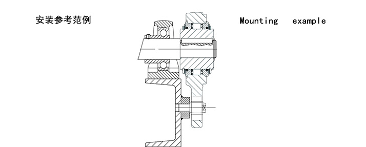 RSBW單向逆止器結(jié)構(gòu)圖 RSBW單向逆止器結(jié)構(gòu)圖